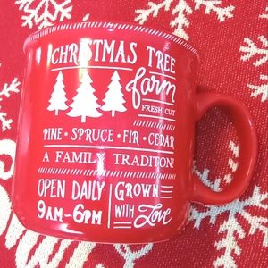 Christmas Holidays Farmhouse Hot Chocolate Coffee Tea Mug